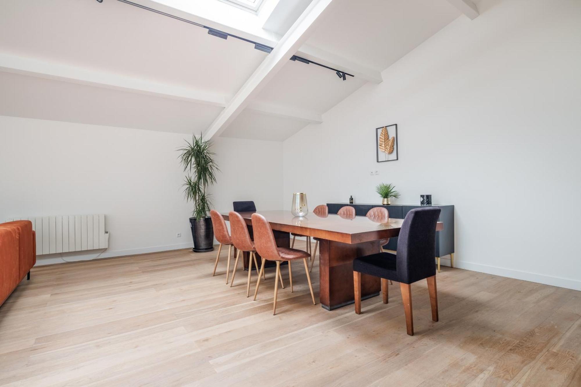 Chaleureux Appartement Pour 6Pers #4 Asnières Buitenkant foto